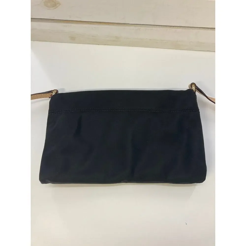 KATE SPADE, SMALL BLACK NYLON WOMENS CROSSBODY BAG